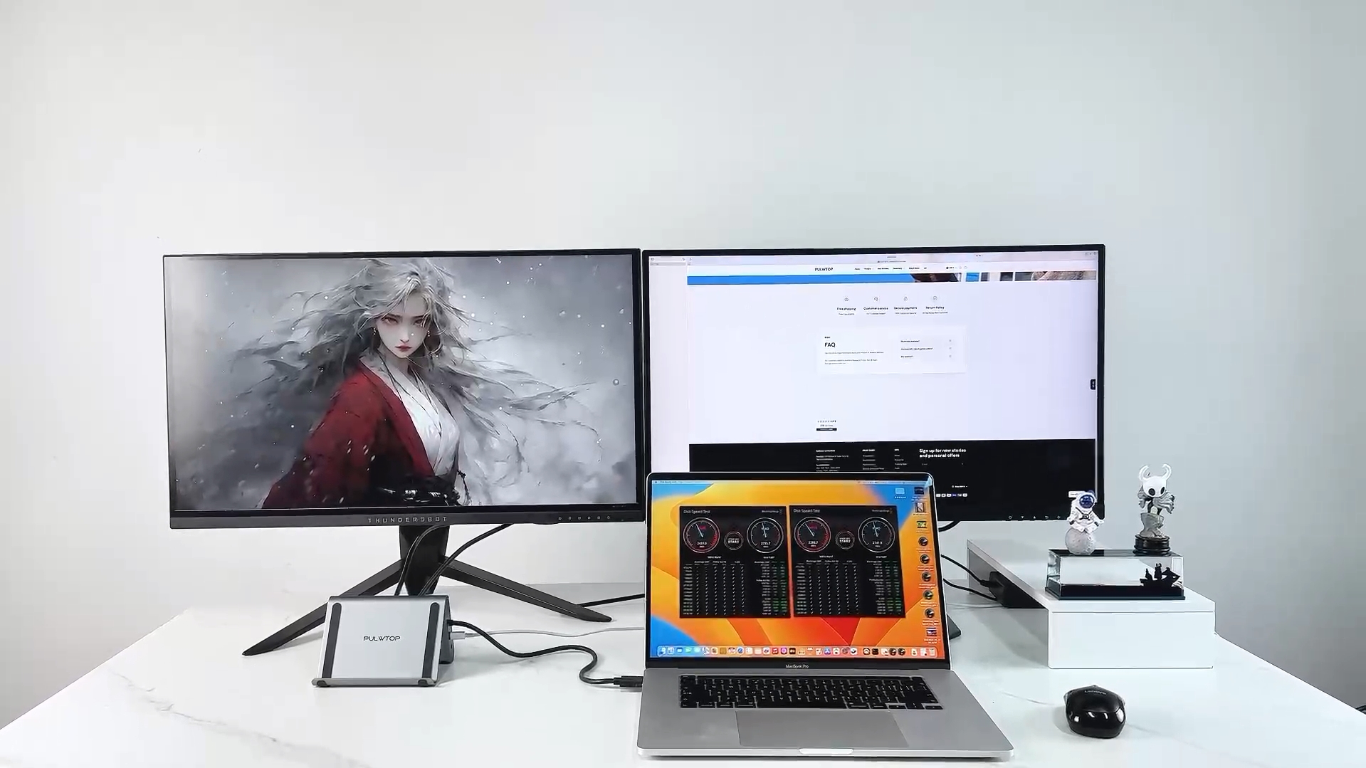 Amazon.co.jp: PULWTOP USB C ドッキングステーション デュアル 4K